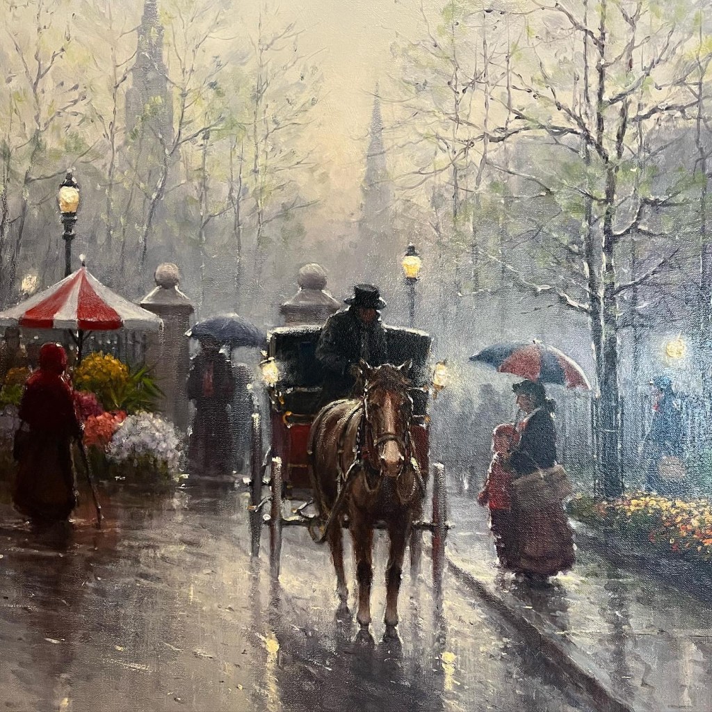 Barton Creek Sale Featuring a G Harvey Original Oil Painting